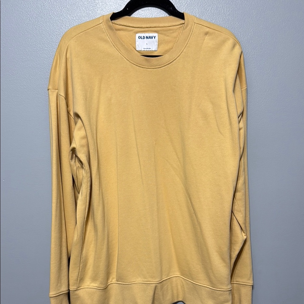 Old Navy Tan Crewneck Sweatshirt